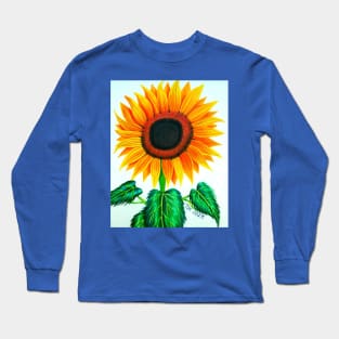 Firecracker Sunflower Long Sleeve T-Shirt